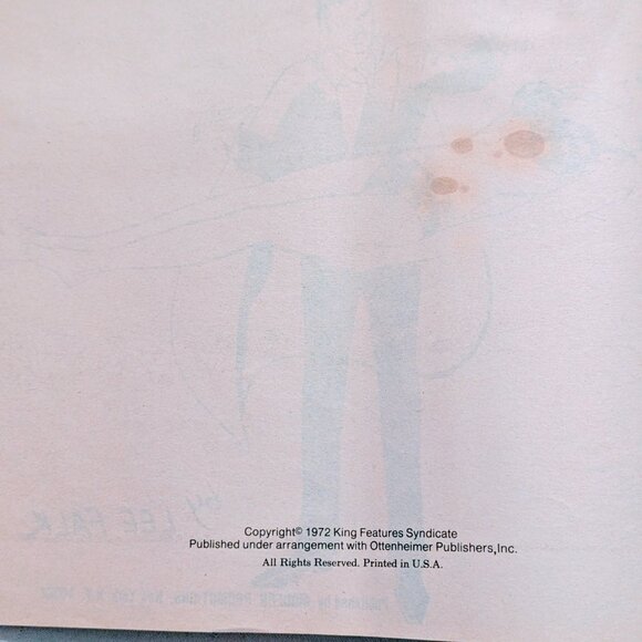 VTG Rare 1972 Mandrake the Magician Giant Comic Album Lee Falk 14*11 Book - Picture 4 of 8